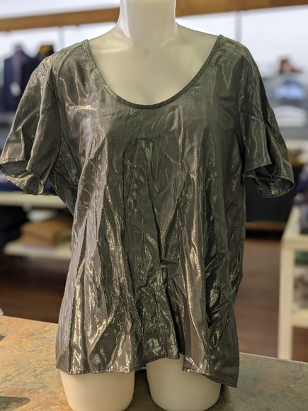 Velvet Metal T-Shirt M in Gunmetal - Picture 1 of 3